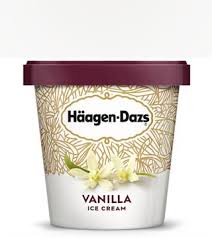 HAAGEN-DAZS VANILLA 16oz   