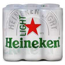 HEINEKEN LATA LIGHT 8.5oz 6pk