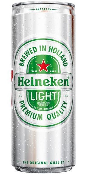 HEINEKEN LIGHT LATA 8.5oz     