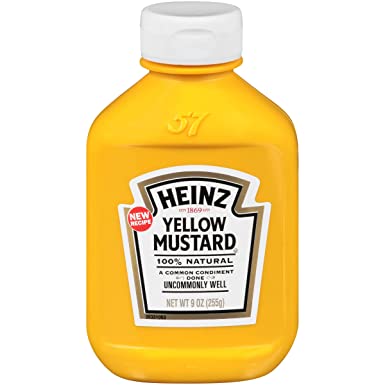 HEINZ MUSTAZA 9oz             