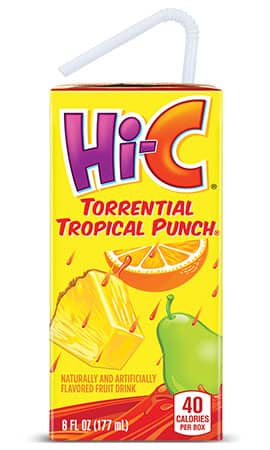 HI-C TORRENCIAL TROPICAL 6oz 7272