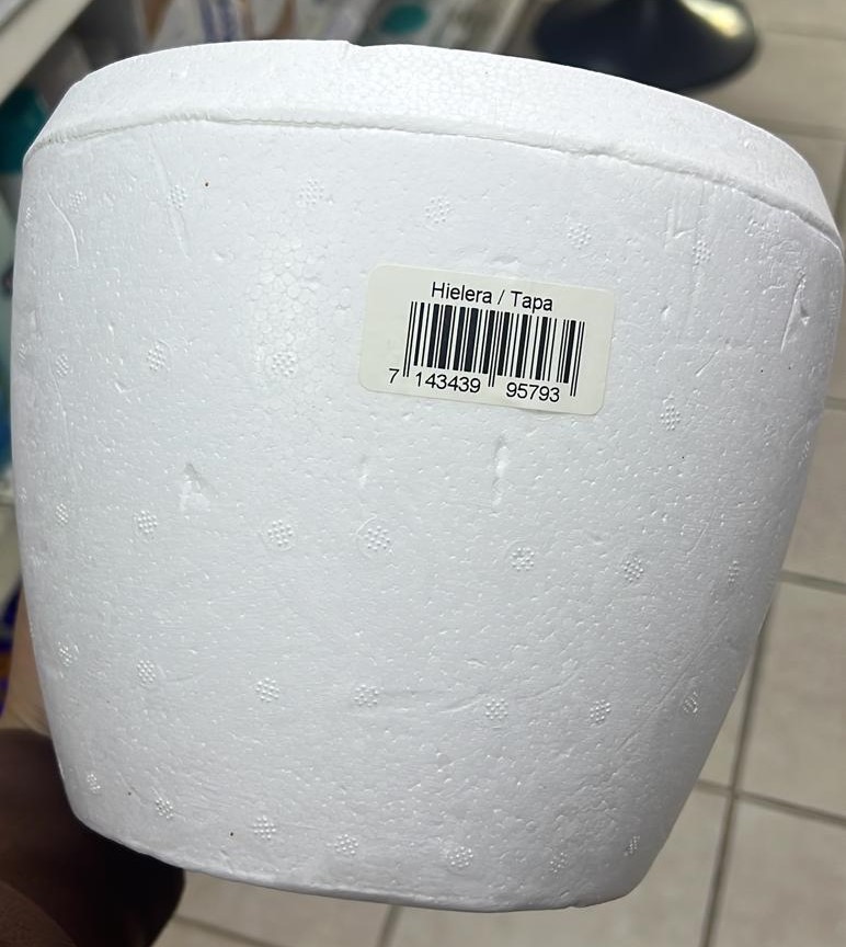 HIELERA DE FOAM               