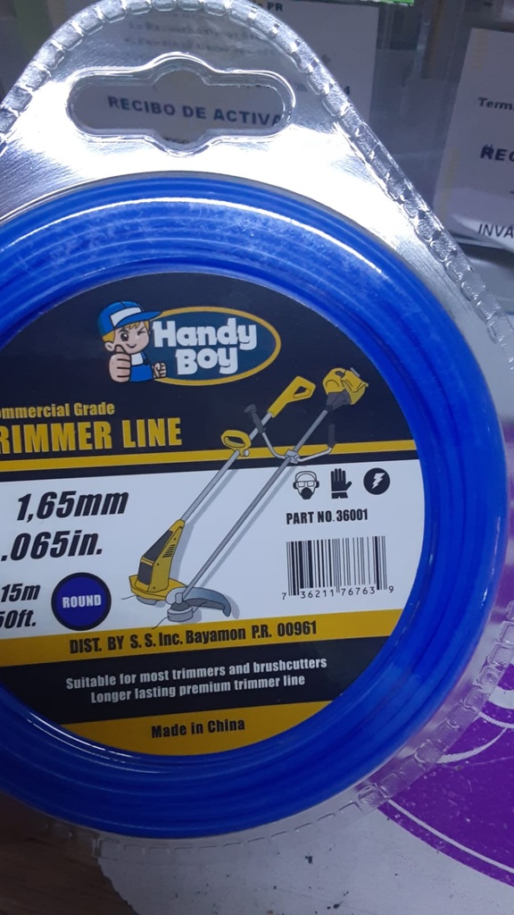 HILO TRIMMER .065IN AZUL      