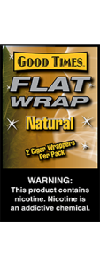 HOJA FLAT WRAP NATURAL PQ 2   
