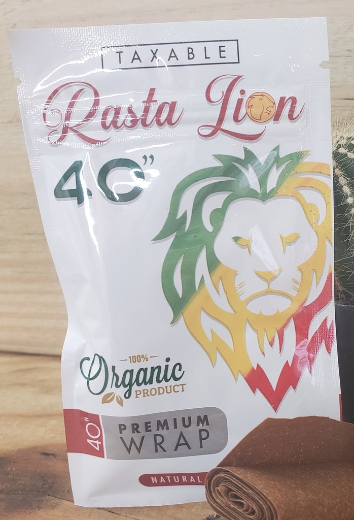 HOJA YARDA RASTA LION 40     "