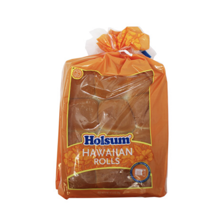 HOLSUM HAWAIIAN ROLLS 12oz    