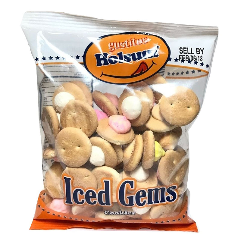 HOLSUM ICED GEMS COOKIES 2.5oz
