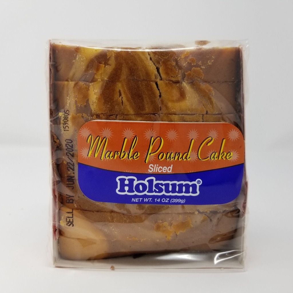 HOLSUM POUND CAKE MARBLE 14oz 