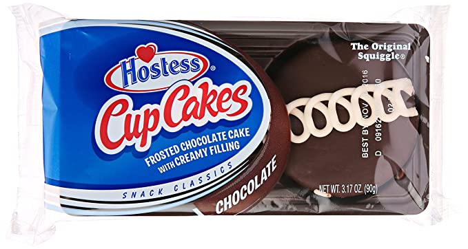 HOSTESS CUP CAKES CHOC 3.17oz 