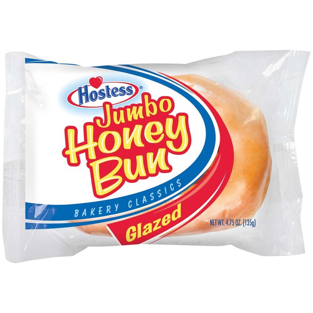 HOSTESS JUMBO HONEY BUN 4.75oz