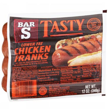 HOT DOG TASTY CHICKEN FRANK 12