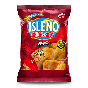 ISLEÑO CHICHARRON BBQ 1oz     