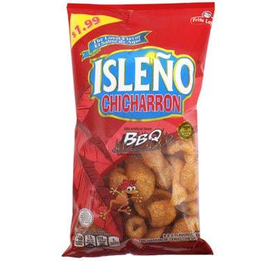 ISLEÑO CHICHARRON BBQ 3.2oz   