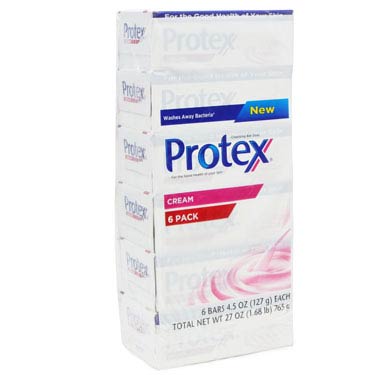 JABON PROTEX CREAM PAQ 6      