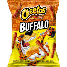 CHEETOS CRUNCHY BUFFALO 3 1/4oz    
