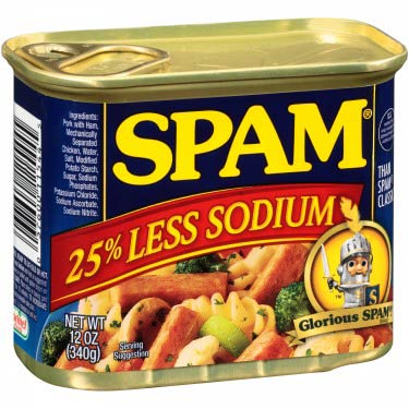 JAMONILLA SPAM LESS 12oz      
