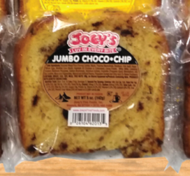JOEY'S JUMBO CHOCO-CHIP 5oz   