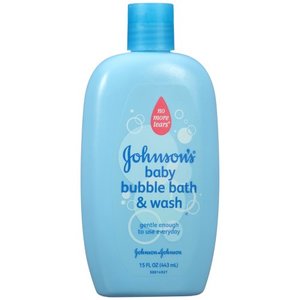 JOHNSON'S BUBBLE BATH 15oz    