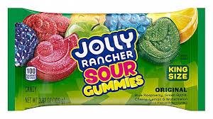 JOLLY RANCHER SOUR GUMMIES 3.87oz