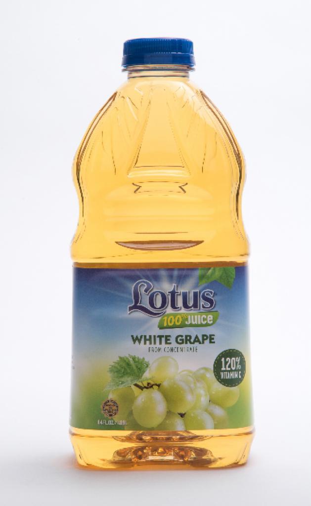 JUGO LOTUS WHITE GRAPE 64 oz(W)