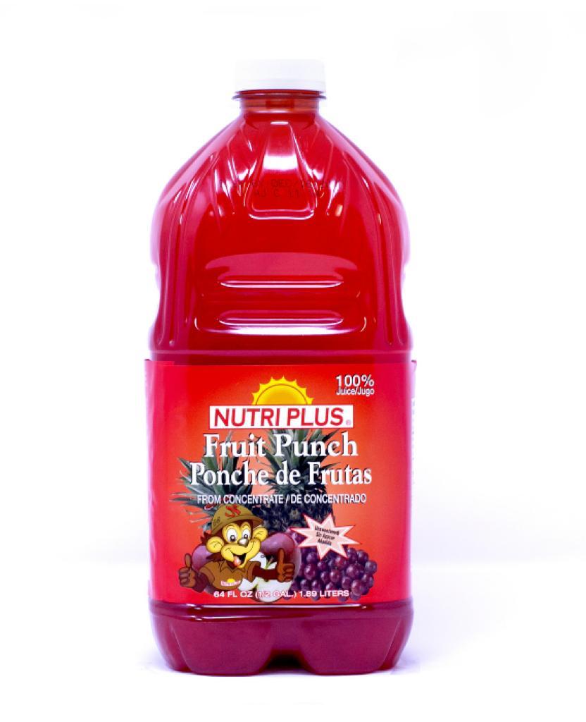 JUGO NUTRIPLUS FRUIT PUNCH 64o
