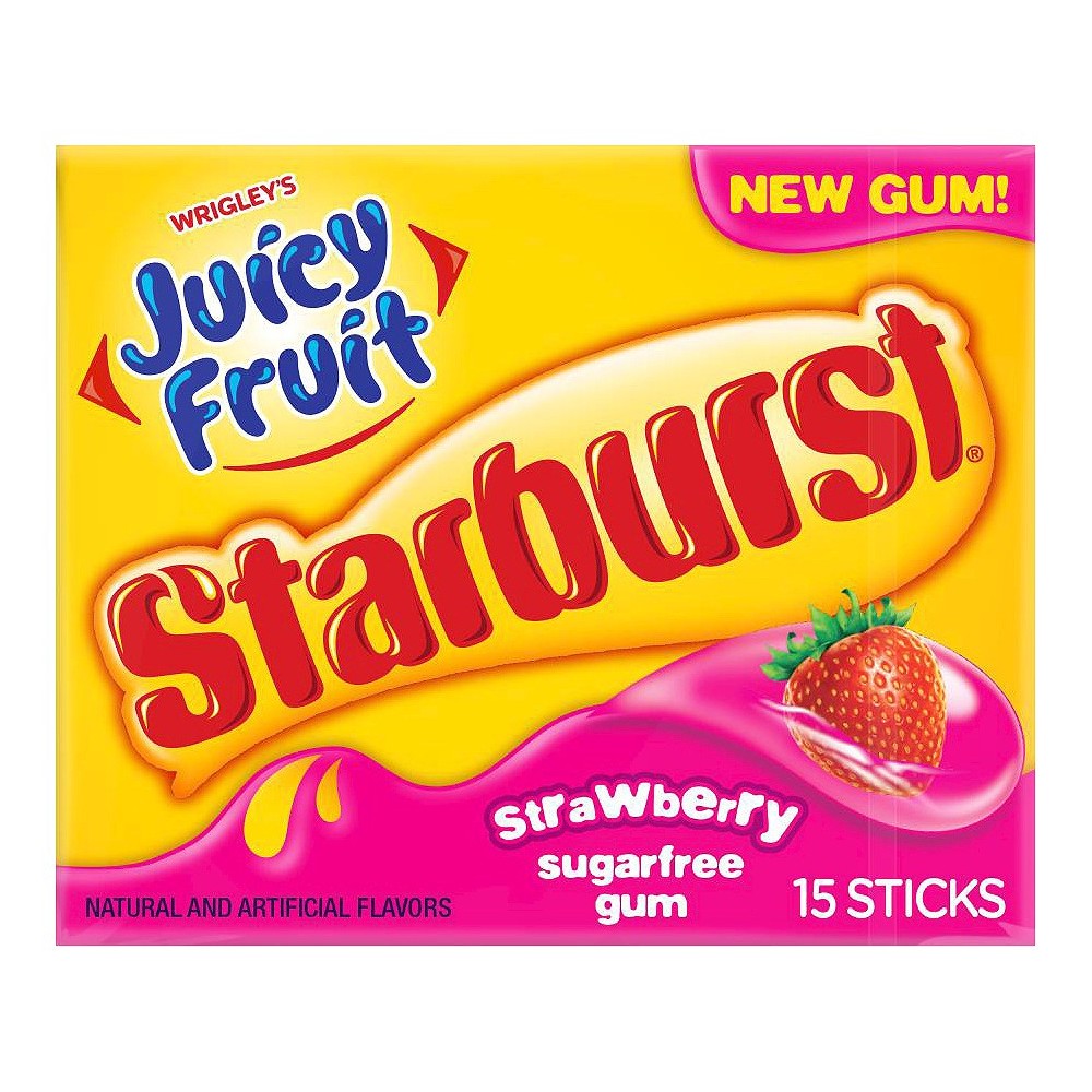 JUICY FRUIT STARBURST STRAWBER