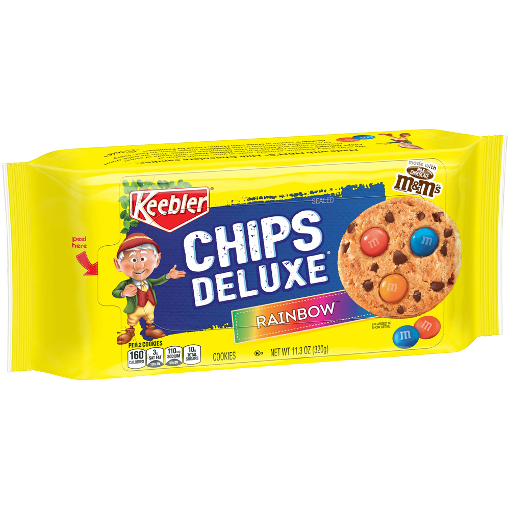 KEEBLER CHIPS DELUXE RAINBOW  