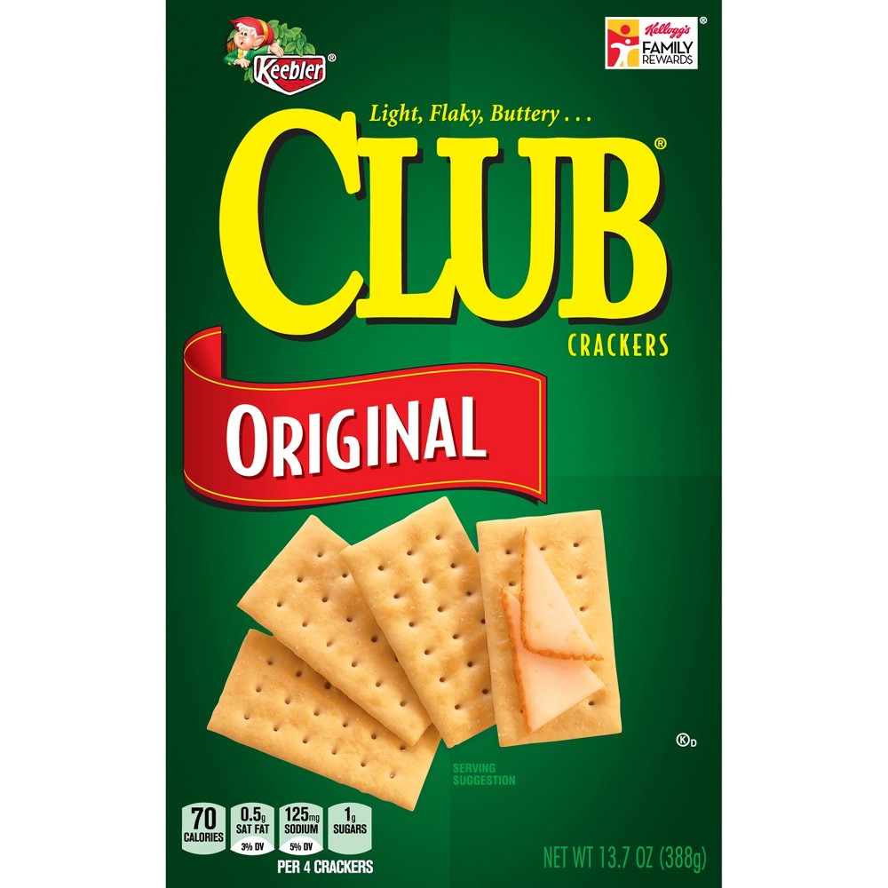 KEEBLER CLUB ORIGINAL 13.7oz  