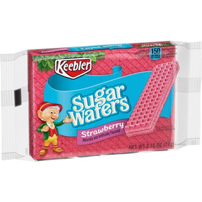 KEEBLER SUGAR WAFERS FRESA    