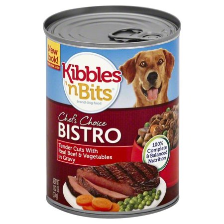 KIBBLES'N BITS DOG FOOD BEEF  
