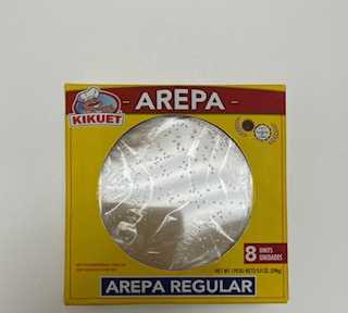 KIKUET AREPA REGULAR PLAIN 4" 9.5oz