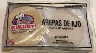 KIKUET AREPAS DE AJO 16oz     