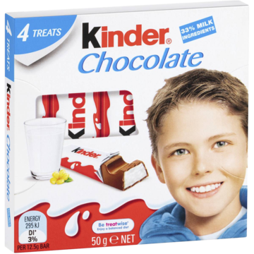 KINDER CHOCOLATE 1.8oz        