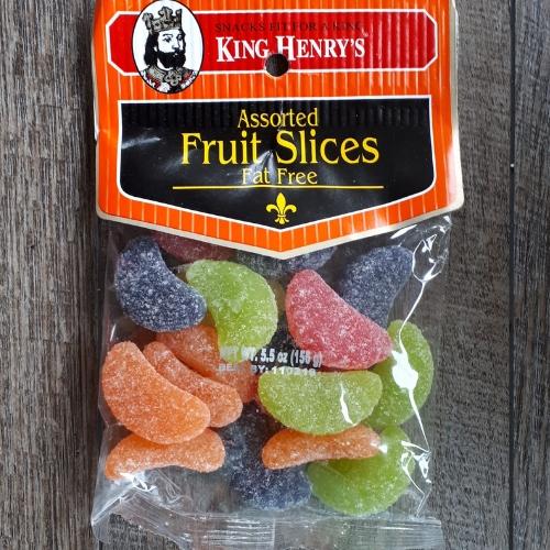 KING HENRY'S FRUIT SLICES 5.5o