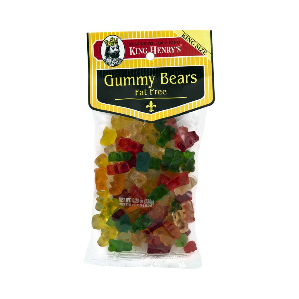 KING HENRY'S GUMMY BEARS FAT  