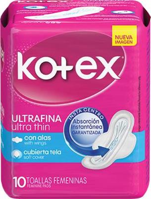 KOTEX ULTRAFINA 10PC          