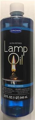 LAMP OIL BAYBERRY SCENTED 32oz