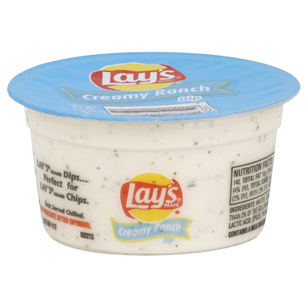 LAY'S CREAMY RANCH DIP 3.7oz  