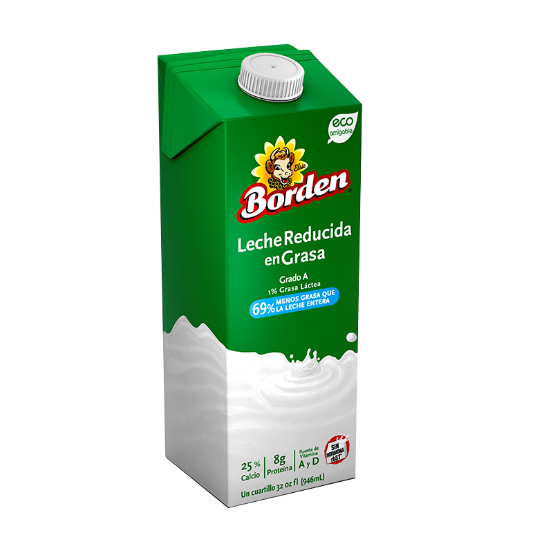 UHT BORDEN LECHE 1% GRASA 32oz