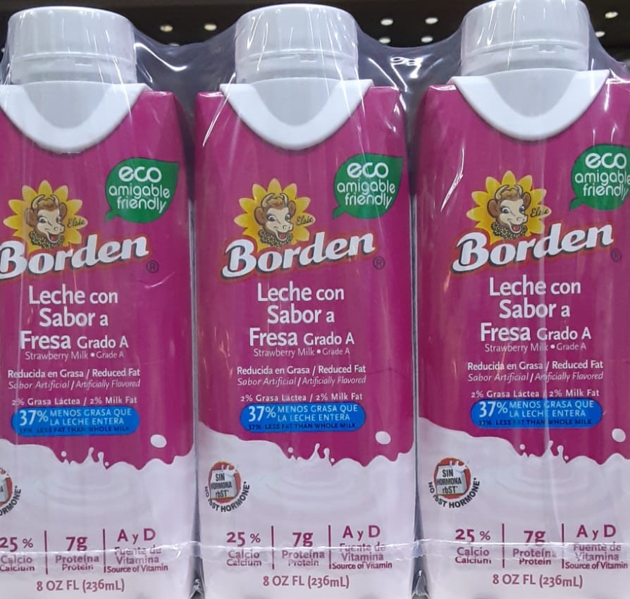 LECHE BORDEN FRESA 3pk 8oz