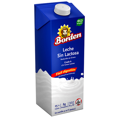 UHT BORDEN LECHE SIN LACTOSA 32oz