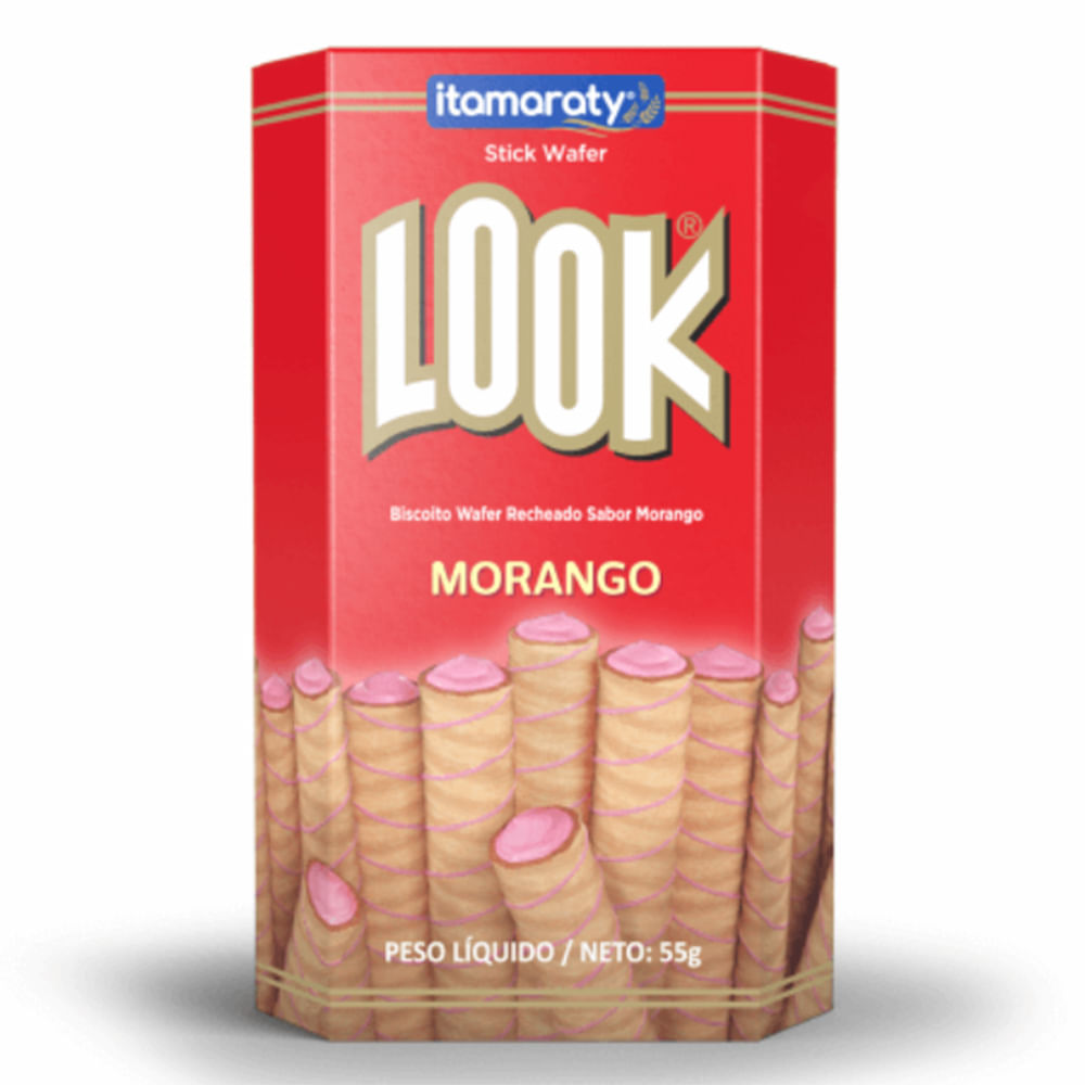 LOOK WAFER MORANGO            