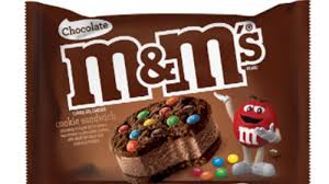 M&M CHOCOLATE ICE CREAM COOKIE