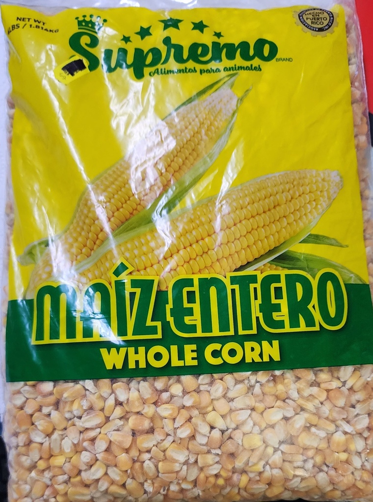 SUPREMO S232 MAIZ ENTERO 4lb