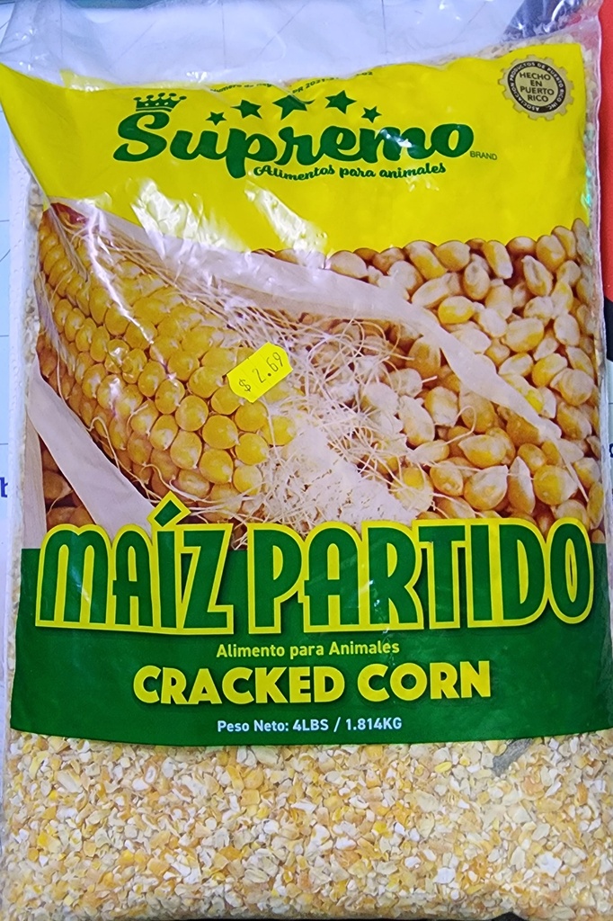 SUPREMO S233 MAIZ PARTIDO 4.0lb
