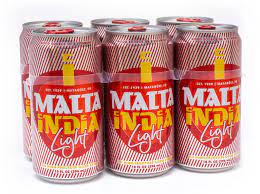 MALTA INDIA LIGHT 10oz SIXPACK