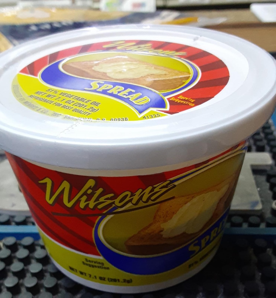 MANTEQUILLA DE VASO WILSON 7.1