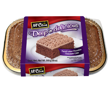 MC CAIN BIZCOCHO CHOCOLATE    