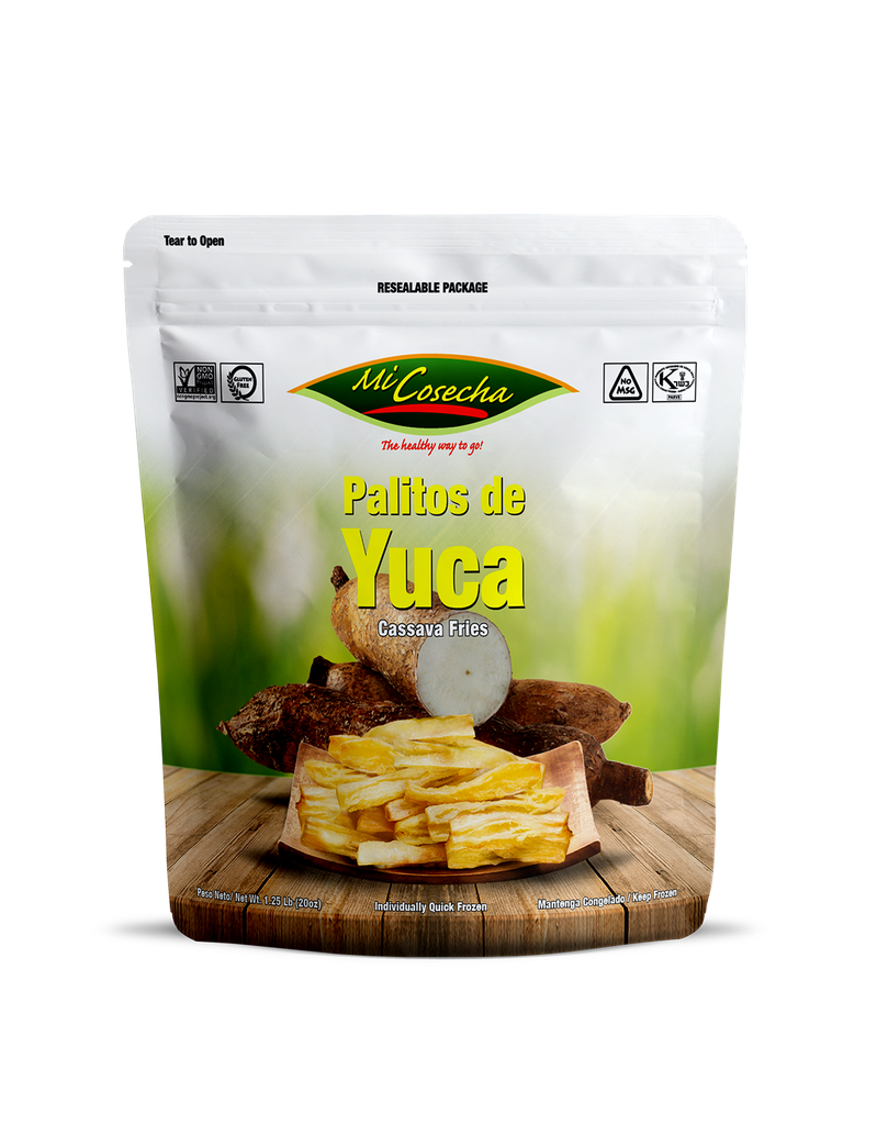 MI COSECHA PALITOS DE YUCA    