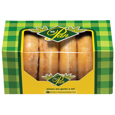 MI PAN DONAS GLACEADAS PQTE 6 